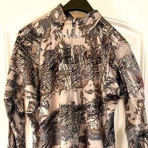 Sitka 1/2 Zip Lightweight Long Sleeve - Sz L